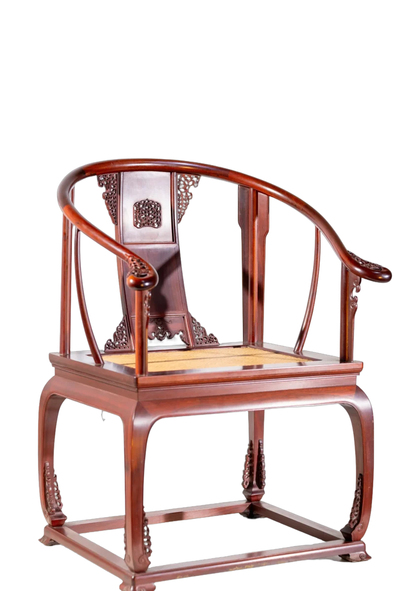 Round-back Armchair with Waist